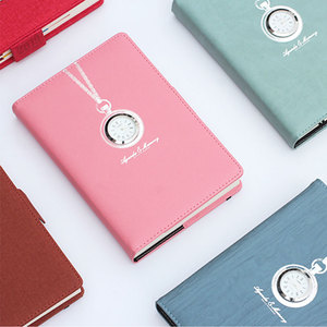 Agenda 2026 2027 personnalisé en cuir à couverture rigide avec onglets - Product Image 6