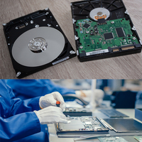 Disque dur interne de surveillance WD10PURX 1 To 3,5'' SATA 3.0 5400 tr/min 64 Mo Neuf/Occasion pour enregistreur NVR/DVR de bureau