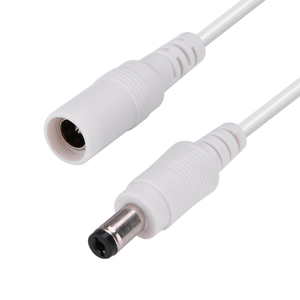 Cable de extensión CC de 5.5x2.1mm, cobre puro, 12V, conector de alimentación CC a adaptador jack, cable de alta corriente con excelente clasificación de corriente. - Product Image 1