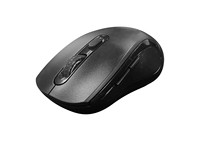 Souris de jeu sans fil noire mate 2,4 GHz ergonomique pour droitiers, souris de joueur professionnel avec boutons latéraux, DPI réglable, OEM