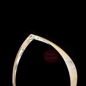 YL-2026 de alta calidad 3d láser en blanco premio de <span class=keywords><strong>cristal</strong></span> de vidrio taza premio para el partido de Fútbol premio - Product Image 4