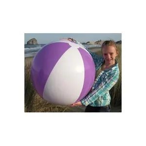 Детская пляжная игрушка на заказ, цветной надувной пляжный мяч