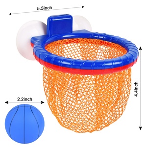 Alibaba – jeu de bain et de <span class=keywords><strong>basket</strong></span>-ball pour enfant, ensemble de ballons de bain et de douche, cadeau pour bébé - Product Image 1