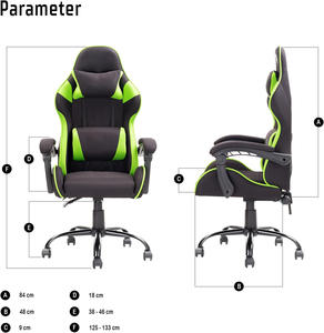 Livraison gratuite OEM Silla Gamer meilleur bureau chaise de jeu confortable tissu enduit robuste <span class=keywords><strong>fauteuil</strong></span> d'<span class=keywords><strong>ordinateur</strong></span> - Product Image 5