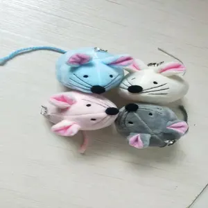 factory wholesale supply New Mini Soft Plush Simulation Mouse Plushie Doll Stuffed Rat Plush Animal Toy Mascot Peluche Mouse