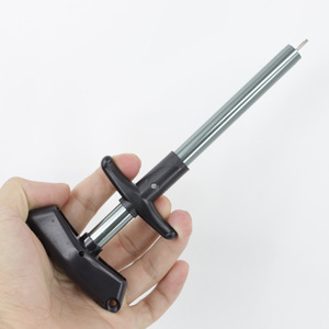 Oem T Type Hook Remover Gold Alloy Portable Fishing Tool For Lure And Sea Fishing Gear With Black Handle - Product Image 4