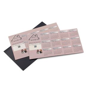 2026 Wholesale Best Selling High Quality Custom Calendar Magnetic Sticker Advertising Card Paper <b>Fridge</b> Magnet - Product Image 2