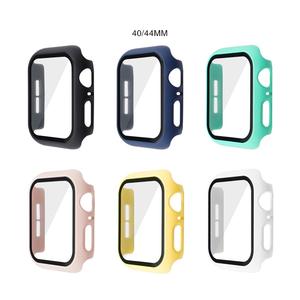 40mm <span class=keywords><strong>44mm</strong></span> Protect Shell Case avec écran en verre pour I <span class=keywords><strong>Watch</strong></span> Series 6 5 4 <span class=keywords><strong>SE</strong></span> Hand <span class=keywords><strong>Watch</strong></span> Protective Case - Product Image 3