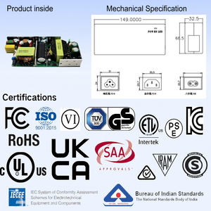 Myix24 v 5a 12v 10a 15v 8a पोर्टेबल रेफ्रिजरेटर एसी पावर एडाप्टर 220v-12V10a 24v 5a 120w 5.5x2.1 5.5 2.5 मिमी - Product Image 3
