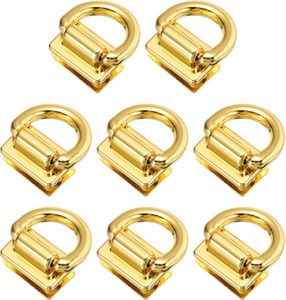 Boucle de fixation latérale pour sac, fermoir métallique pour suspension de sac à main, connecteur de chaîne de sac à main avec anneaux en D - Product Image 1