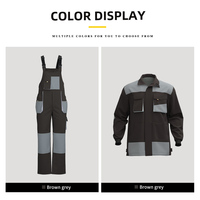 Meilleure Qualité Uniformes de Travail de Sécurité pour Hommes Vestes de Travail Durables Multi-Poches Salopettes et Pantalons de Travail Vêtements de Travail Personnalisés