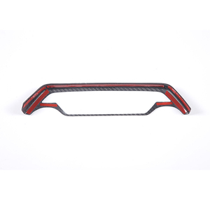 Pièces de voiture en fibre de carbone véritable, panneau décoratif du bouton de mode <span class=keywords><strong>volume</strong></span> de la console centrale, garniture OEM d'usine pour Chevrolet Corvette C7 Z06 - Product Image 6