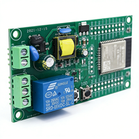 Placa de Desarrollo AC90-250V con Alimentación CA ESP32 WIFI para Módulo de Relé Único BLE, Convertidor CC/CC, Sistema Operativo Linux, Comunicación I2C