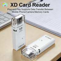 Lector de Tarjetas XD para Cámara Digital al por Mayor, Lector de Tarjetas Mini de Alta Velocidad, Lector de Tarjetas USBA Adecuado para Computadoras, Portátiles y Teléfonos