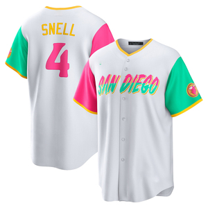 Maillots de baseball personnalisés San Diego City Connect 2025 pour hommes et femmes, chemises brodées, uniformes pour jeunes, vêtements de sport - Product Image 3