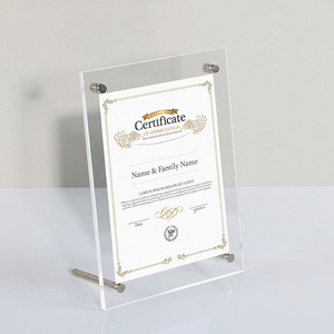 Nhà Máy Bán buôn hiện đại cổ điển treo tường kính thực giải thưởng giấy chứng nhận tài liệu bằng tốt nghiệp khung - Product Image 1