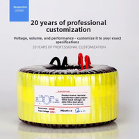 Transformateur toroïdal annulaire tout cuivre, vente en gros directe usine, 220V 24V haute puissance, modèle amplificateur de puissance simple 36V 12V
