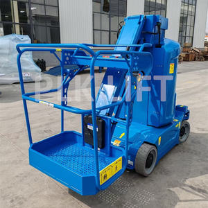 9.2 मीटर इलेक्ट्रिक टेलीस्कोपिक ऊर्ध्वाधर प्लेटफॉर्म लिफ्ट बिक्री के लिए मिनी स्व-चालित मास्ट लिफ्ट - Product Image 3