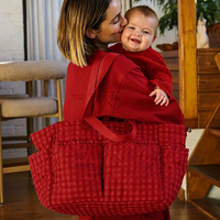 Sac à langer pour bébé, sacs fourre-tout multi-poches personnalisés, grande capacité, sacs à main pour l'allaitement, pour toutes les saisons, sac de rangement pour couches