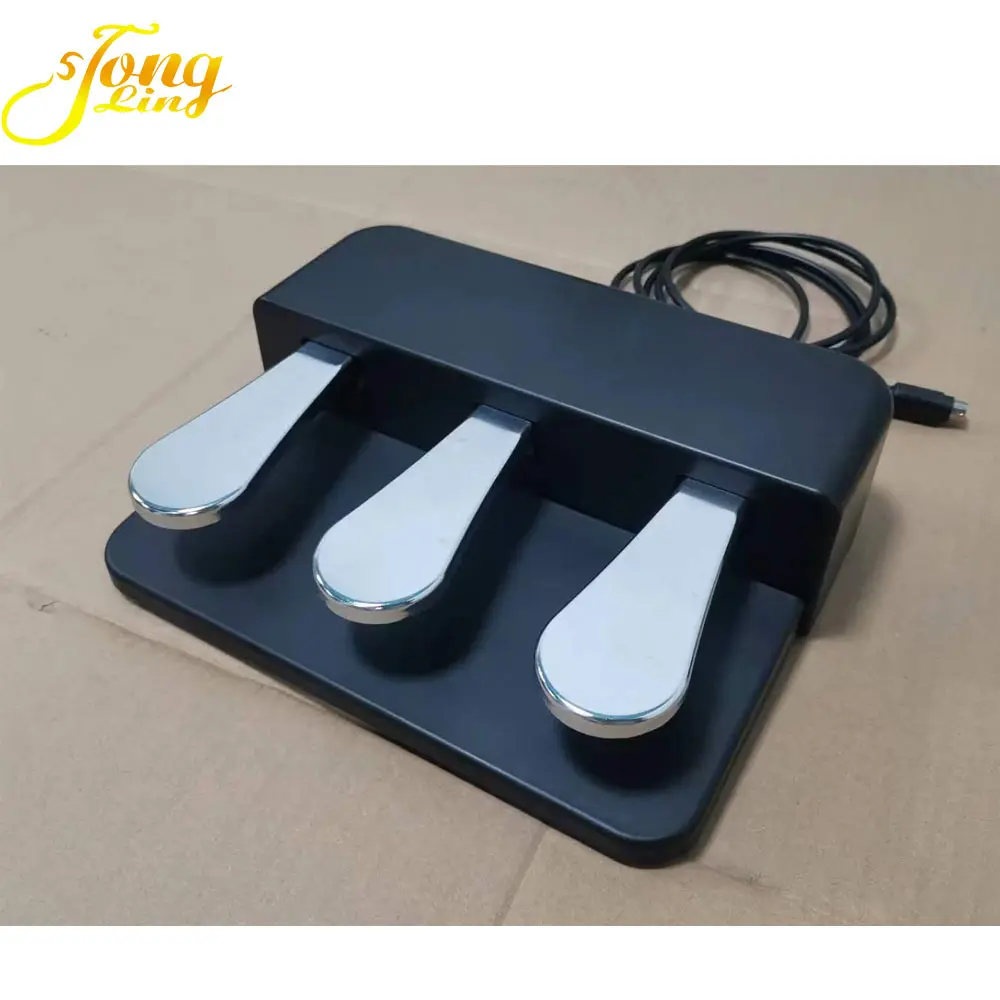 Groothandel Muziekinstrument Accessoires Toetsenbord 3 Sustainpedaal Voor Elektrische Piano