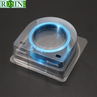Emballage blister à clapet en plastique PET transparent à formage sous vide jetable personnalisé pour étui de téléphone