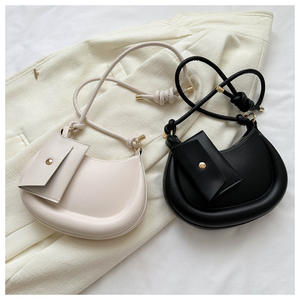 VENTA CALIENTE BARATO Simple Bolsa de bola de masa hervida de color sólido para mujer. Z0054 - Product Image 2