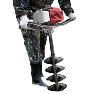 Khí công nghiệp Trái Đất Auger 52cc <span class=keywords><strong>8</strong></span> inch mặt đất khoan máy đào với linh hoạt trục bài lỗ <span class=keywords><strong>Digger</strong></span> - Product Image 6