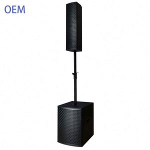 Subwoofer actif professionnel de 12 pouces avec haut-parleur de sonorisation large bande de 6,5 pouces, système de sonorisation PA, enceintes colonne actives pour DJ - Product Image 2