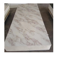 Panneau mural en PVC brillant de luxe, panneau mural en marbre, panneau mural en SPC, panneau mural en UV