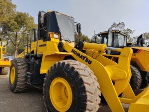 Cargadora de ruedas Komatsu de segunda mano, cargador frontal de carga nominal de 5 toneladas con componentes centrales, bomba de caja de cambios con cojinete de motor y motor - Product Image 5