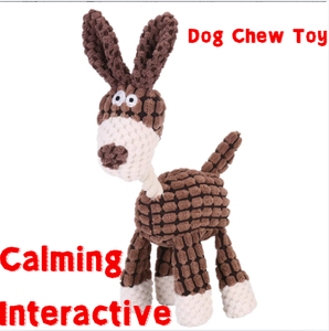 Juguete Masticable para Perros con Sonido, Diseño Original de Burro, Resistente a Mordeduras e Indestructible, para Perros Pequeños y Medianos - Product Image 1