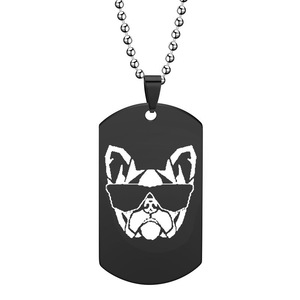 Tùy Chỉnh Hình Chữ Nhật Hình Học Đồ Trang Sức Laser QR Mã Quyến Rũ Cá Nhân Mã QR Mặt Dây Chuyền - Product Image 4