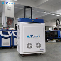 HJZ Factory Custom Pulslaser-Reinigungs maschine 200w Schweiß flecken Öl reinigungs puls Laser-Reinigungs maschine 500w
