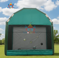 Jeu de golf gonflable commercial PAR-TEE – Matériau PVC écologique – Jeu interactif de cible pour enfants pour fêtes et événements extérieurs