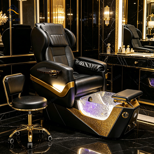 Fauteuil de pédicure de <span class=keywords><strong>spa</strong></span> personnalisé de luxe avec siège et dossier réglables Solution unique pour les salons de manucure et les spas - Product Image 2