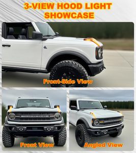 Luces LED para Manija de Capó, Luces de Visión Trasera para Ford <span class=keywords><strong>Bronco</strong></span> 2021 <span class=keywords><strong>2022</strong></span> 2023 2024 2025, Accesorios, Kit de Luces Antiniebla, Conexión y Uso - Product Image 6