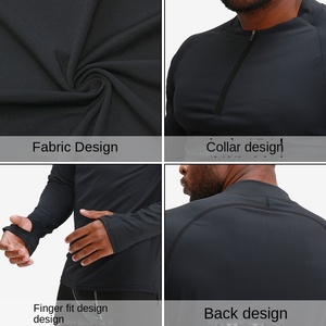 Chaqueta Deportiva de Manga Larga de Secado Rápido para Hombre Ningbo <span class=keywords><strong>Dashu</strong></span>, Ajuste Regular, para Entrenamiento Deportivo al Aire Libre, Baloncesto, Running - Product Image 2