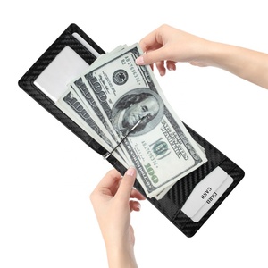 Front Pocket <b>Wallets</b> <b>RFID</b> <b>Blocking</b> Bifold Credit Card Holder Mens Slim Money Clip Leather <b>Wallet</b> - Product Image 3