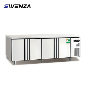 Swenza Four Door Restaurant Mostrador refrigerado Mesa DE TRABAJO Aire <span class=keywords><strong>o</strong></span> refrigeración directa - Product Image 1