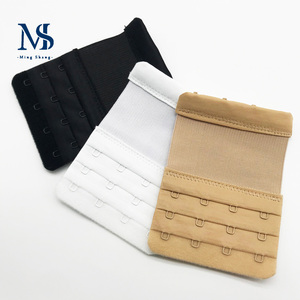 Mingshang Réglable Femmes <span class=keywords><strong>Soutien</strong></span>-<span class=keywords><strong>Gorge</strong></span> Extender <span class=keywords><strong>Extension</strong></span> Sangle 3 Rangée <span class=keywords><strong>4</strong></span> Crochet Crochet et Oeil Bande Sous-Vêtements Accessoires - Product Image 1
