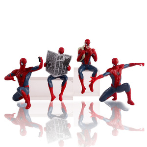Figurine d'<span class=keywords><strong>action</strong></span> de héros de dessin animé, mini-ornement, poupée à suspendre pour tasse et décoration d'ordinateur, <span class=keywords><strong>voiture</strong></span> et bureau à domicile - Product Image 2