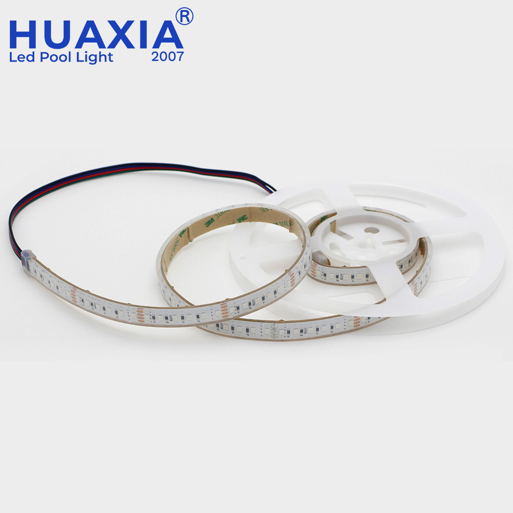 IP68 Waterproof LED Pool Light Strip DC12V/24V 72W RGB Neon SMD5050 Outdoor 5M/roll Swimming Pool Lighting