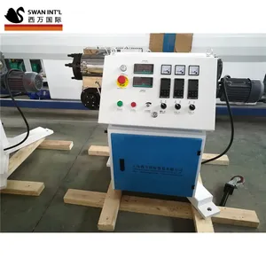 2024 Shanghai SWAN 16-63 mm hdpe /pp /pe rohr-extrusionsmaschine kunststoff-rohr-herstellungsmaschine