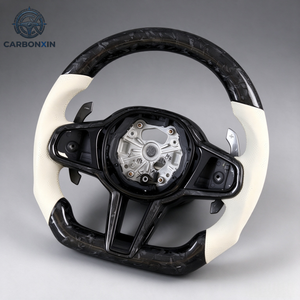 Volante de Fibra de Carbono Personalizado para BMW CS G F F30 F20 F10 E46 M2 M4 M3 M5 G20 G80 E90 E87 E38 F87 G28 G30 G38 G60 G87 X3 X5 - Product Image 4