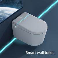 WC intelligent mural à chasse silencieuse pour hôtels et appartements de luxe – Vente en gros
