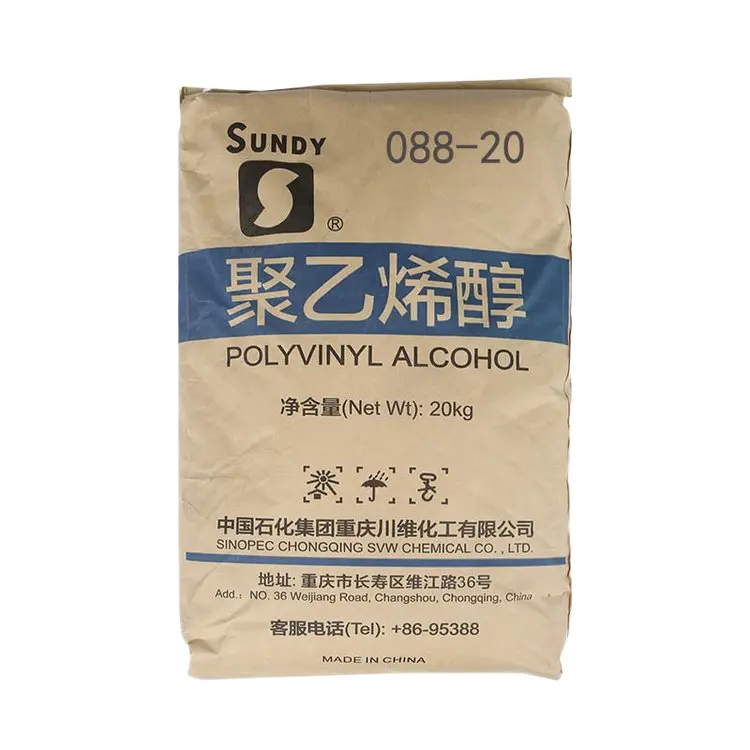 Marchio Chuanwei PVA 088-20 CAS9002-89-5 idrocarburi e derivati alcol polivinilico