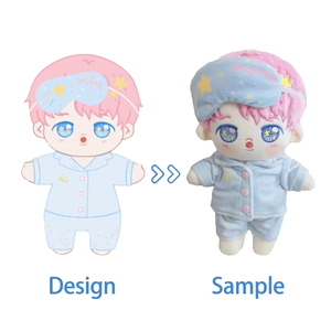 Oem tùy chỉnh thực hiện 10cm 15cm 20cm nhồi bông búp bê sang trọng dễ thương bông & vải tùy chỉnh đồ chơi plushie - Product Image 4