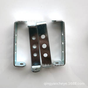 Soporte para bicicletas en forma de U, placa de montaje de hierro de 70x15x16mm para instalación de portaequipajes - Product Image 3