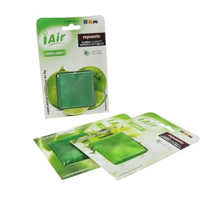 Deodorante per Auto e <span class=keywords><strong>Casa</strong></span> con Logo Personalizzato, Gel Liquido Fresco, Profumatore per Auto con Membrana, per Uso in Ufficio, Ecologico - Product Image 1