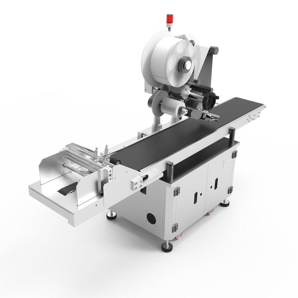 2023 Automatic Sheets Top Flat Labeling Machine Auto Feeder Flat Box ...